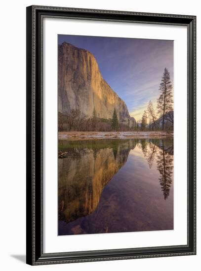 Morning Reflections in Yosemite Valley-Vincent James-Framed Photographic Print