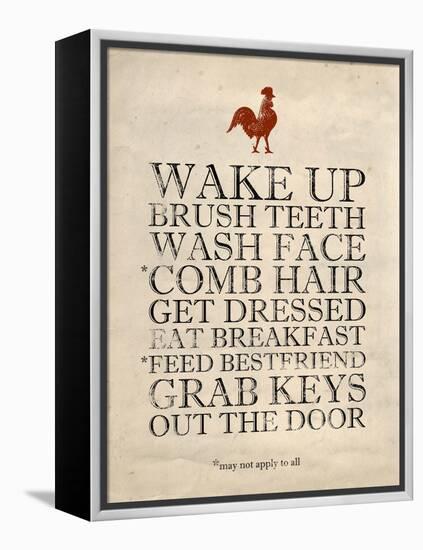 Morning Reminders-Morgan Yamada-Framed Stretched Canvas