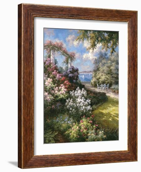 Morning Retreat-Alberto Pasini-Framed Art Print