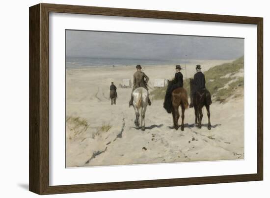 Morning Ride Along the Beach, 1876-Anton Mauve-Framed Giclee Print