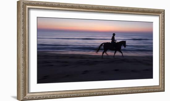 Morning ride, Vilano Beach, Florida-Maresa Pryor-Framed Photographic Print