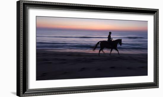 Morning ride, Vilano Beach, Florida-Maresa Pryor-Framed Photographic Print