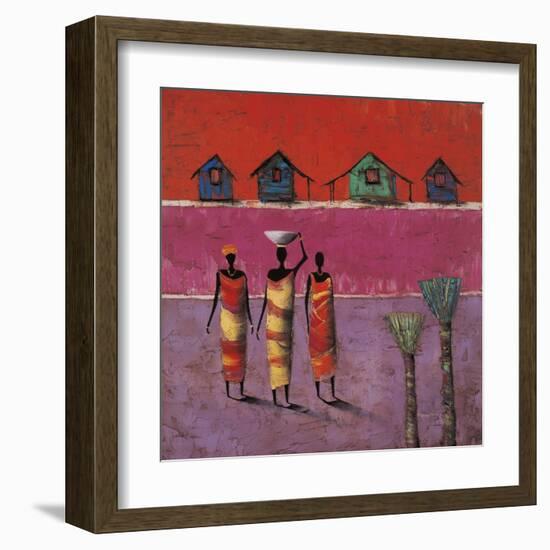 Morning Ritual-Michel Rauscher-Framed Art Print