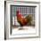 Morning Rooster II-Dan Meneely-Framed Art Print