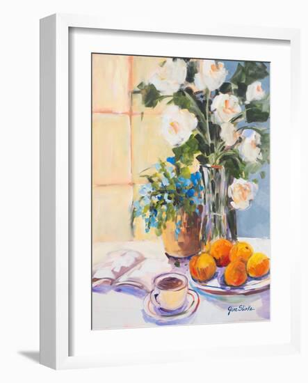 Morning Rose I-Jane Slivka-Framed Art Print