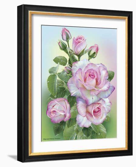 Morning Roses-Olga And Alexey Drozdov-Framed Giclee Print