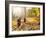 Morning Run in the Autumn Forest-Krivosheev Vitaly-Framed Photographic Print