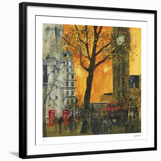 Morning Rush, London-Susan Brown-Framed Collectable Print