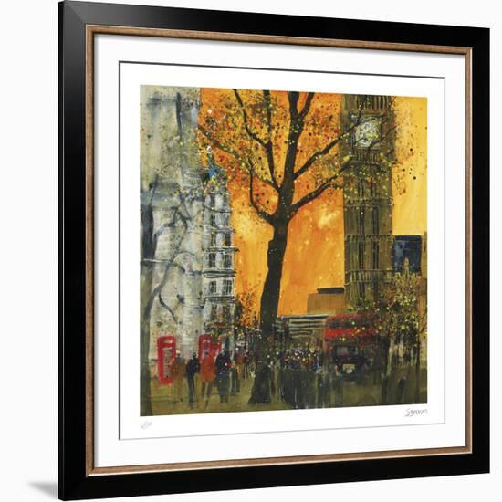 Morning Rush, London-Susan Brown-Framed Collectable Print