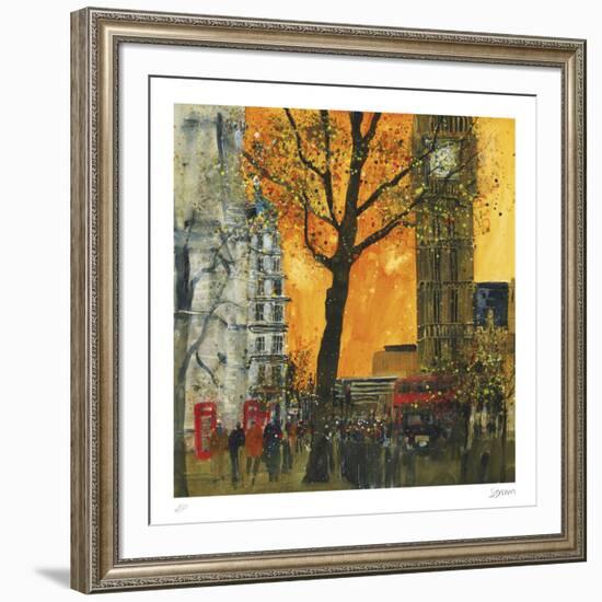 Morning Rush, London-Susan Brown-Framed Collectable Print