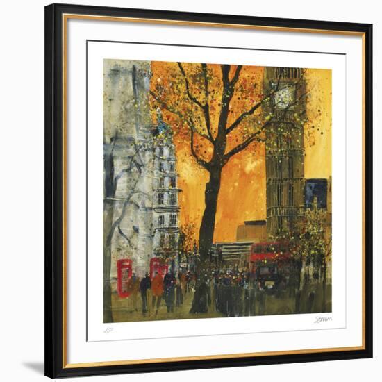 Morning Rush, London-Susan Brown-Framed Collectable Print