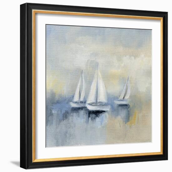 Morning Sail II-Silvia Vassileva-Framed Art Print