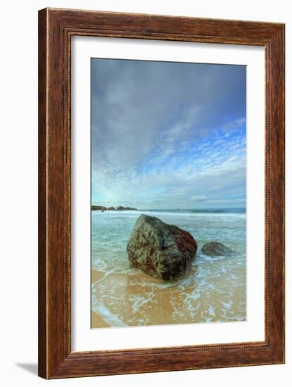 Morning Seascape at Garrapata Beach-Vincent James-Framed Photographic Print