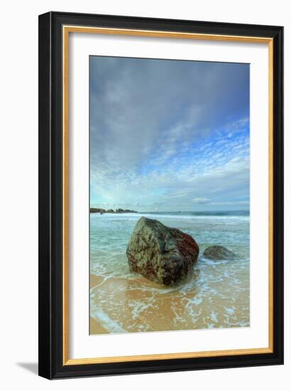 Morning Seascape at Garrapata Beach-Vincent James-Framed Photographic Print