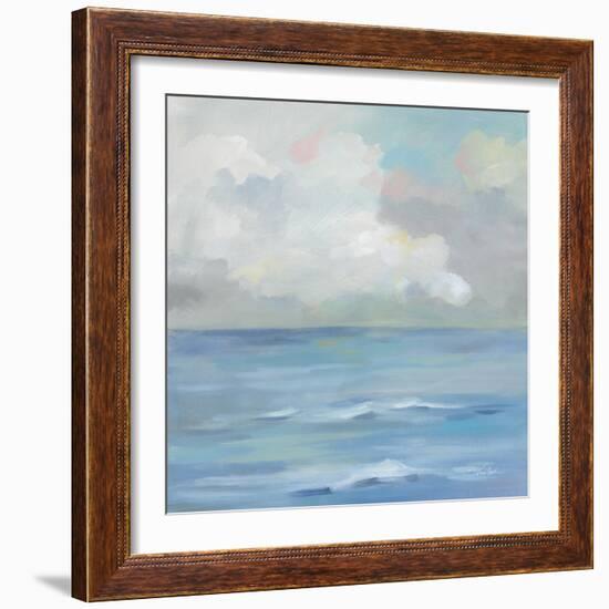 Morning Seaside Clouds-Silvia Vassileva-Framed Art Print