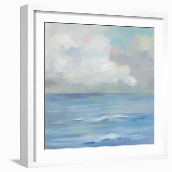 Morning Seaside Clouds-Silvia Vassileva-Framed Art Print