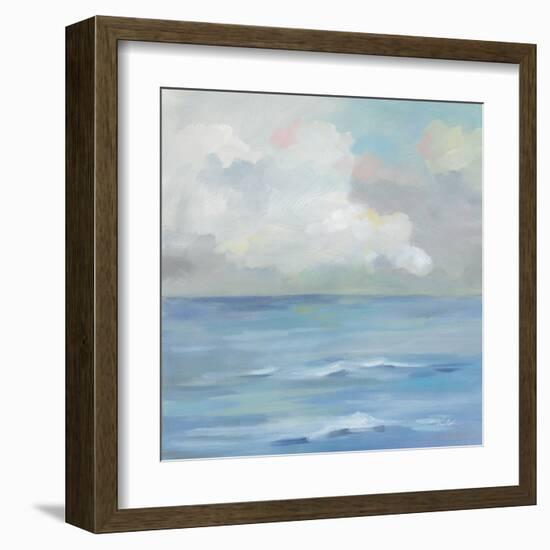 Morning Seaside Clouds-Silvia Vassileva-Framed Art Print