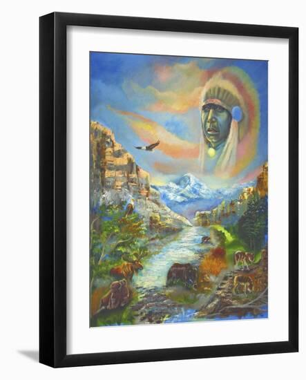 Morning Song-Sue Clyne-Framed Giclee Print