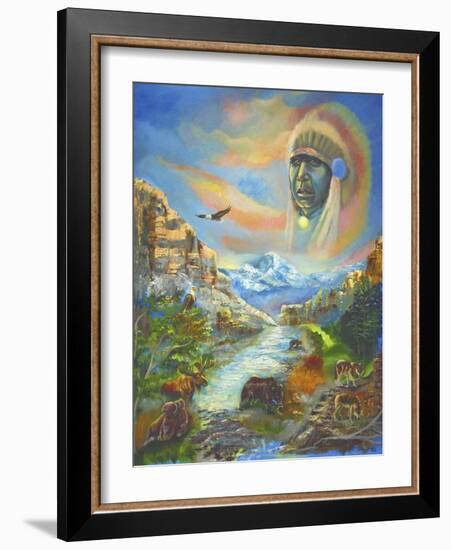 Morning Song-Sue Clyne-Framed Giclee Print