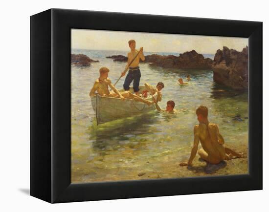 Morning Splendour, 1922-Henry Scott Tuke-Framed Premier Image Canvas