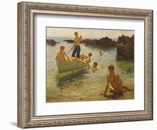 Morning Splendour-Henry Scott Tuke-Framed Giclee Print