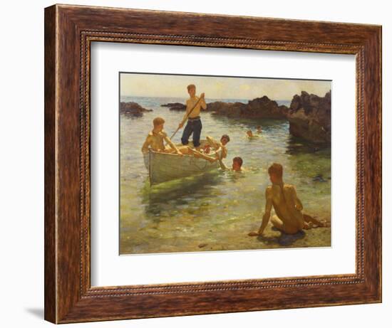 Morning Splendour-Henry Scott Tuke-Framed Giclee Print