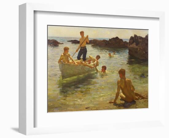 Morning Splendour-Henry Scott Tuke-Framed Giclee Print