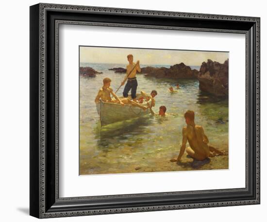 Morning Splendour-Henry Scott Tuke-Framed Giclee Print