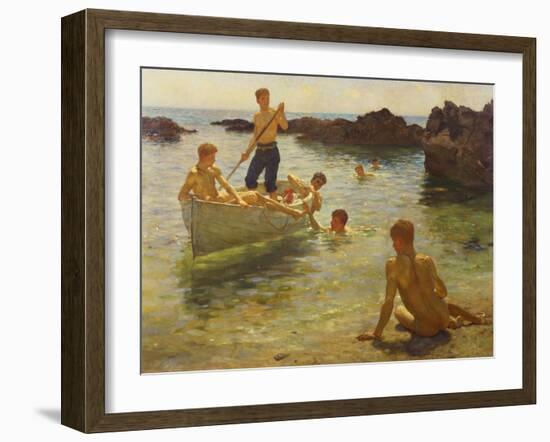 Morning Splendour-Henry Scott Tuke-Framed Giclee Print