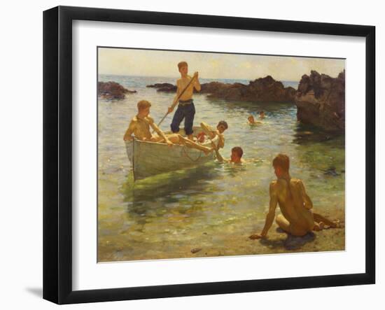 Morning Splendour-Henry Scott Tuke-Framed Giclee Print