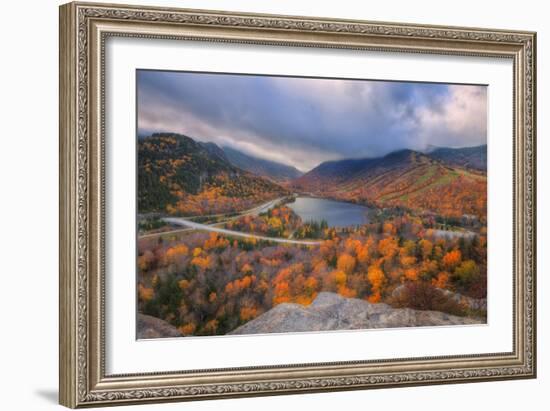 Morning Storm at Echo Lake, New Hampshire-Vincent James-Framed Photographic Print