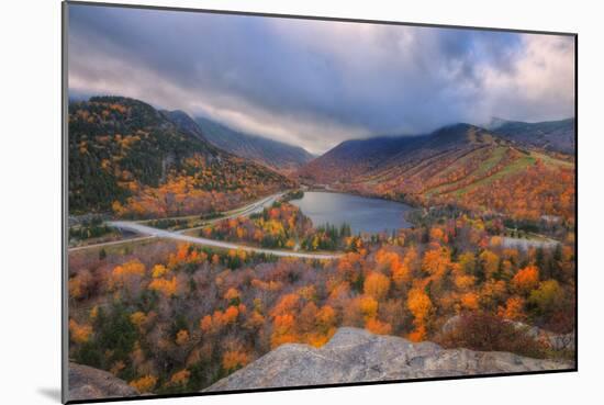 Morning Storm at Echo Lake, New Hampshire-Vincent James-Mounted Photographic Print