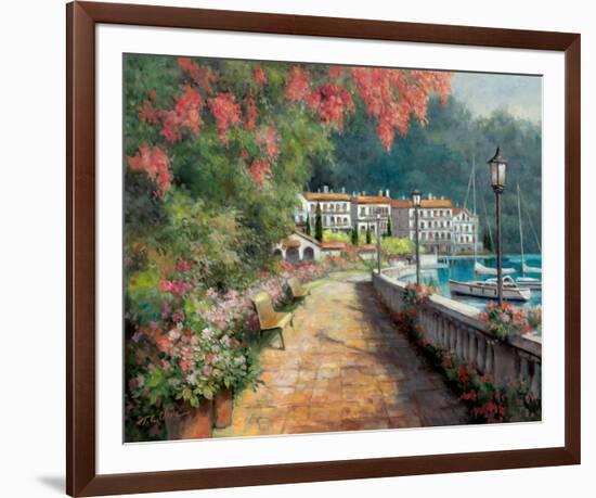 Morning Stroll-T^ C^ Chiu-Framed Art Print