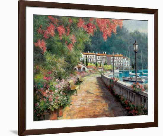 Morning Stroll-T^ C^ Chiu-Framed Art Print