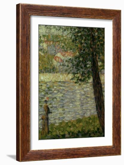 Morning Stroll-Georges Seurat-Framed Giclee Print