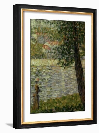 Morning Stroll-Georges Seurat-Framed Giclee Print