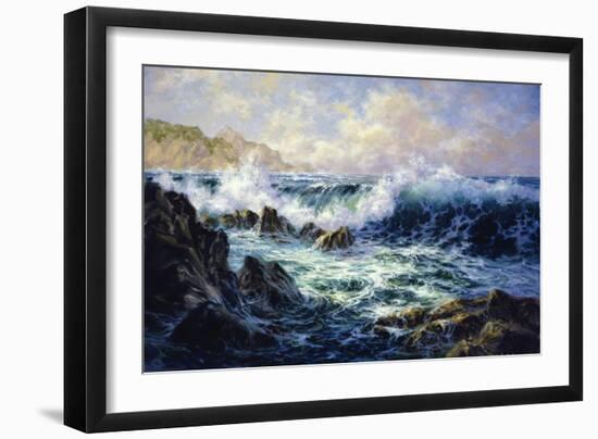 Morning Surf-Nicky Boehme-Framed Giclee Print