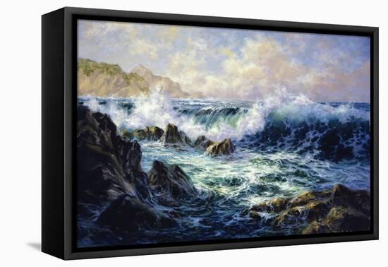 Morning Surf-Nicky Boehme-Framed Premier Image Canvas