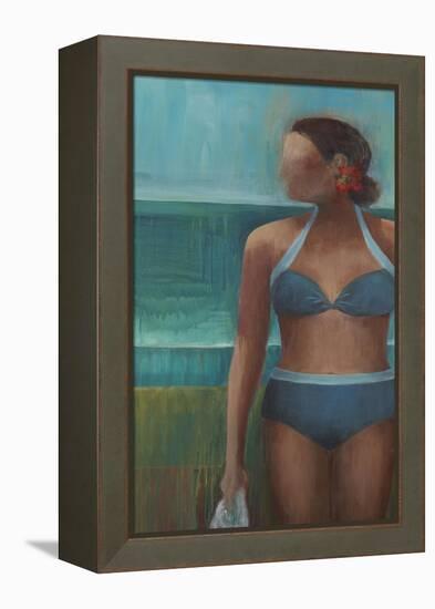 Morning Swim-Terri Burris-Framed Stretched Canvas