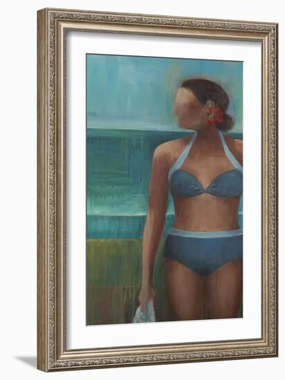 Morning Swim-Terri Burris-Framed Art Print