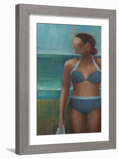 Morning Swim-Terri Burris-Framed Art Print