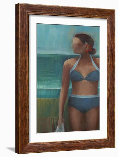 Morning Swim-Terri Burris-Framed Art Print