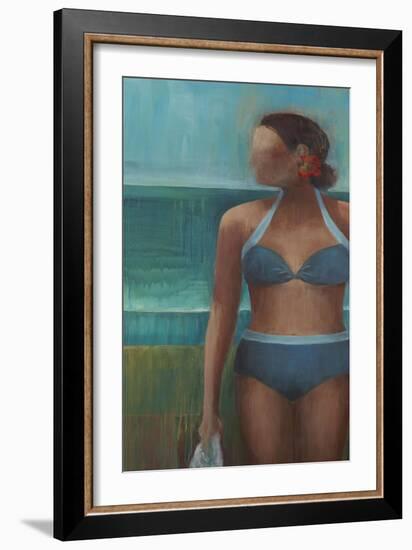 Morning Swim-Terri Burris-Framed Art Print