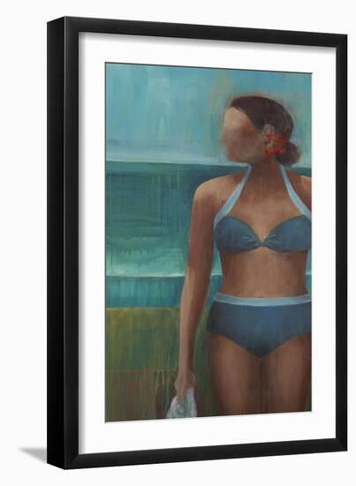 Morning Swim-Terri Burris-Framed Art Print