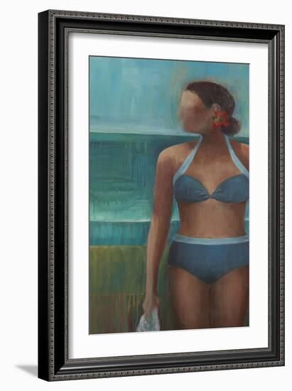 Morning Swim-Terri Burris-Framed Art Print