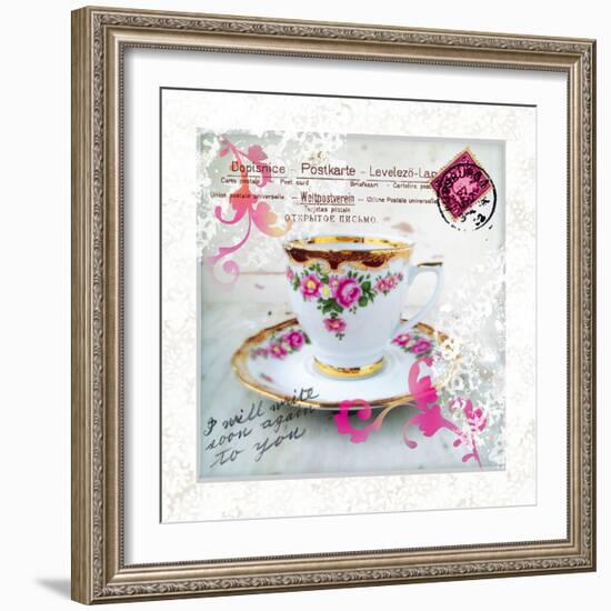 Morning Tea I-Ingrid Van Den Brand-Framed Giclee Print