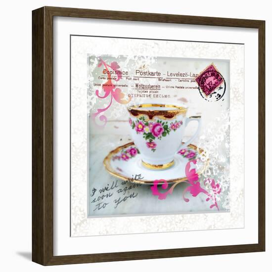 Morning Tea I-Ingrid Van Den Brand-Framed Giclee Print