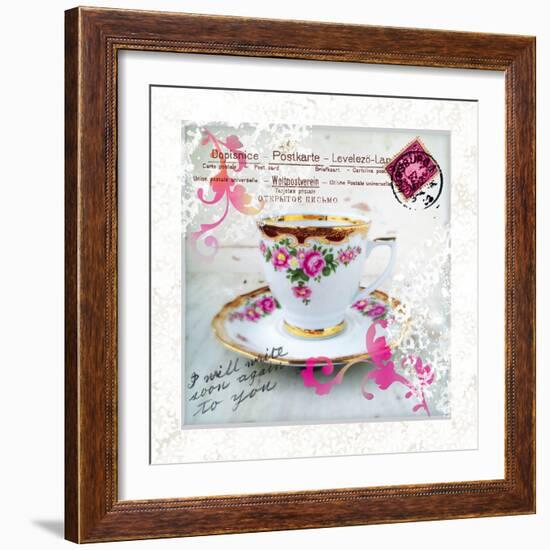 Morning Tea I-Ingrid Van Den Brand-Framed Giclee Print