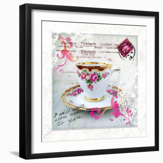 Morning Tea I-Ingrid Van Den Brand-Framed Giclee Print