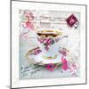 Morning Tea I-Ingrid Van Den Brand-Mounted Giclee Print